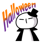 ハロウイン風？<br />[スタンプ風デコ]